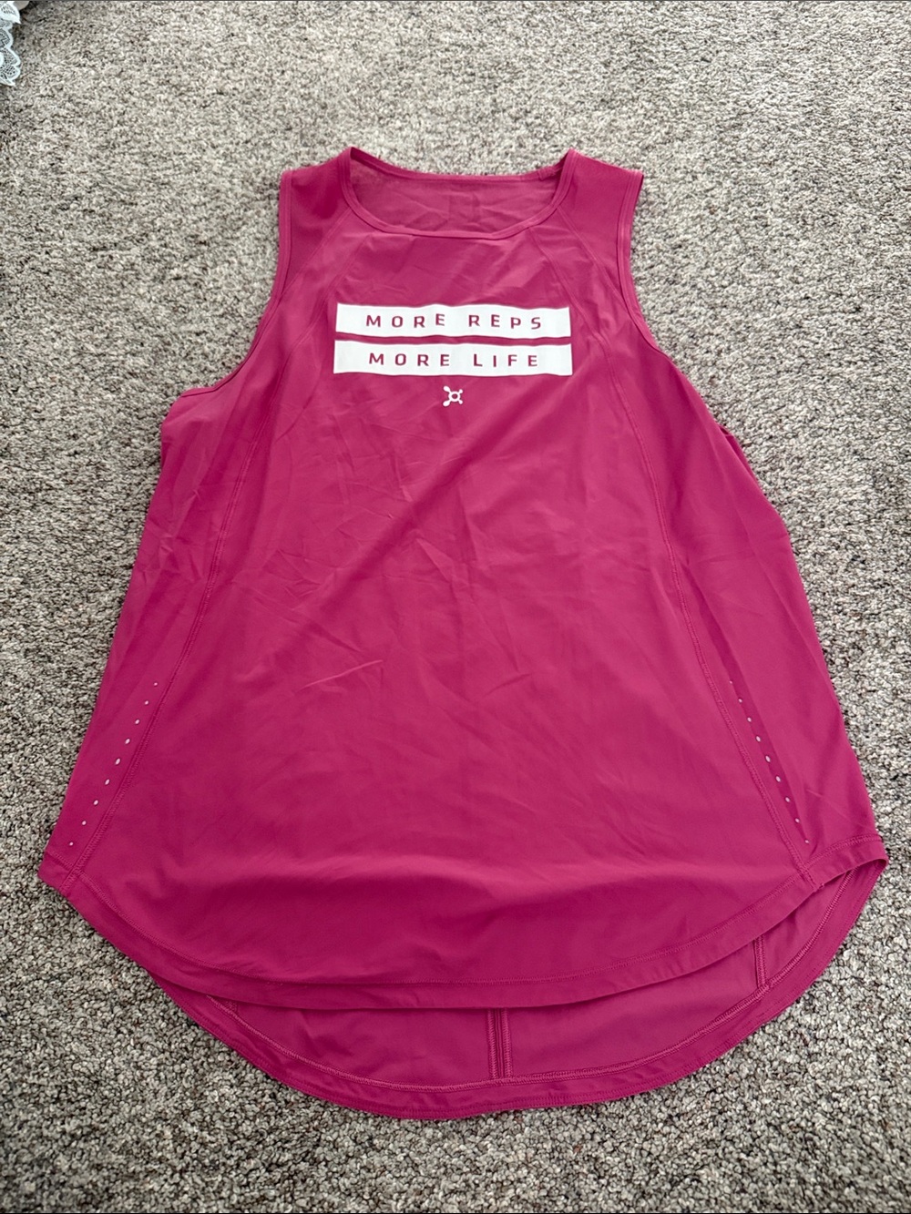 Lululemon x Orangetheory Women's Scuplt Tank Top More Reps More Life Tank Top
